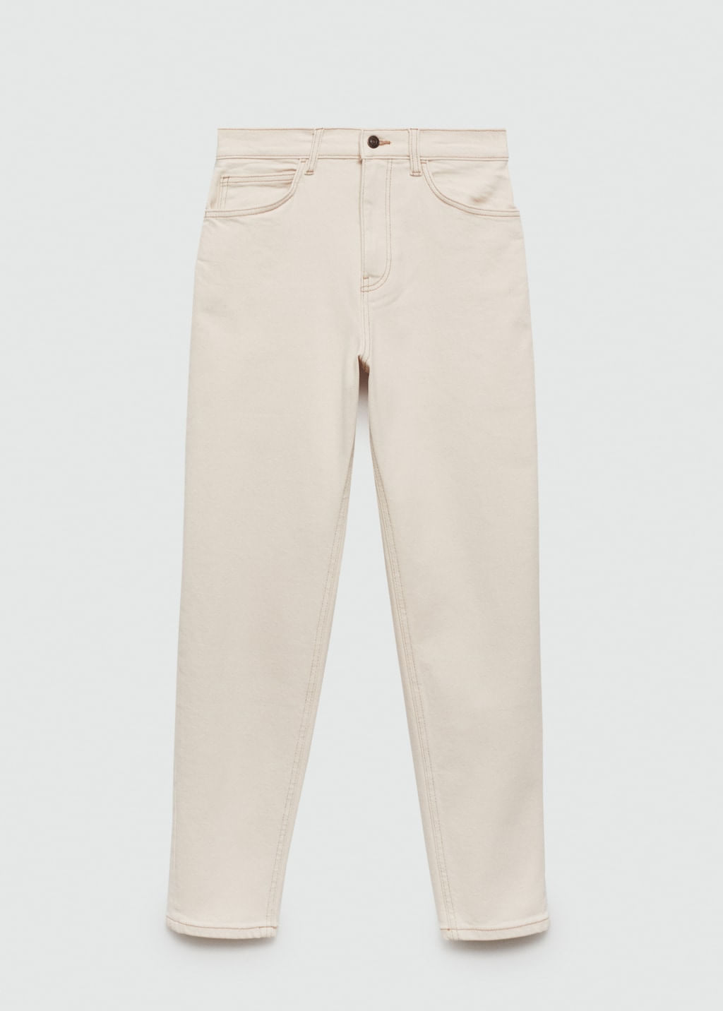 Jeans-Newmom-color-off-white