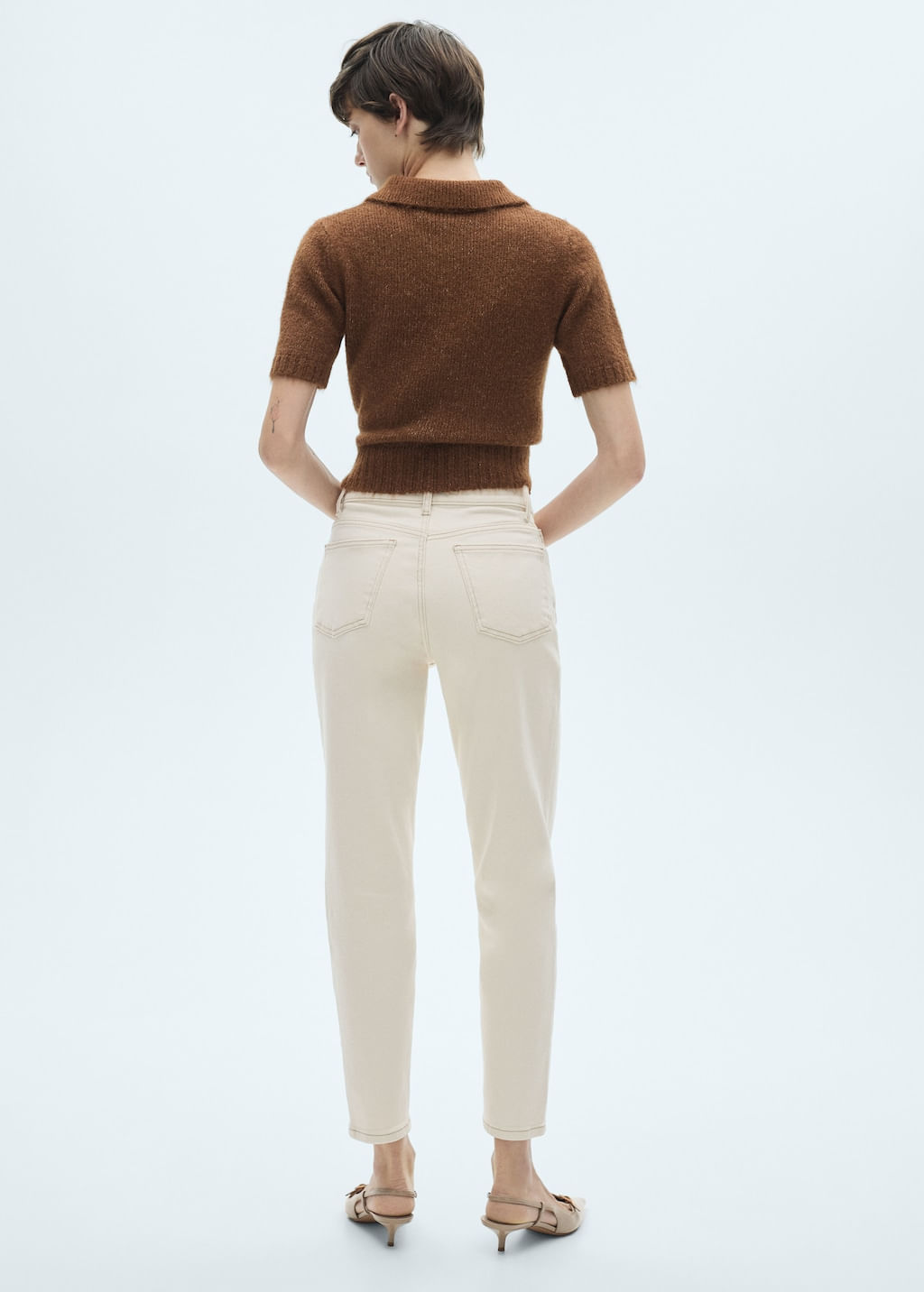 Jeans-Newmom-color-off-white