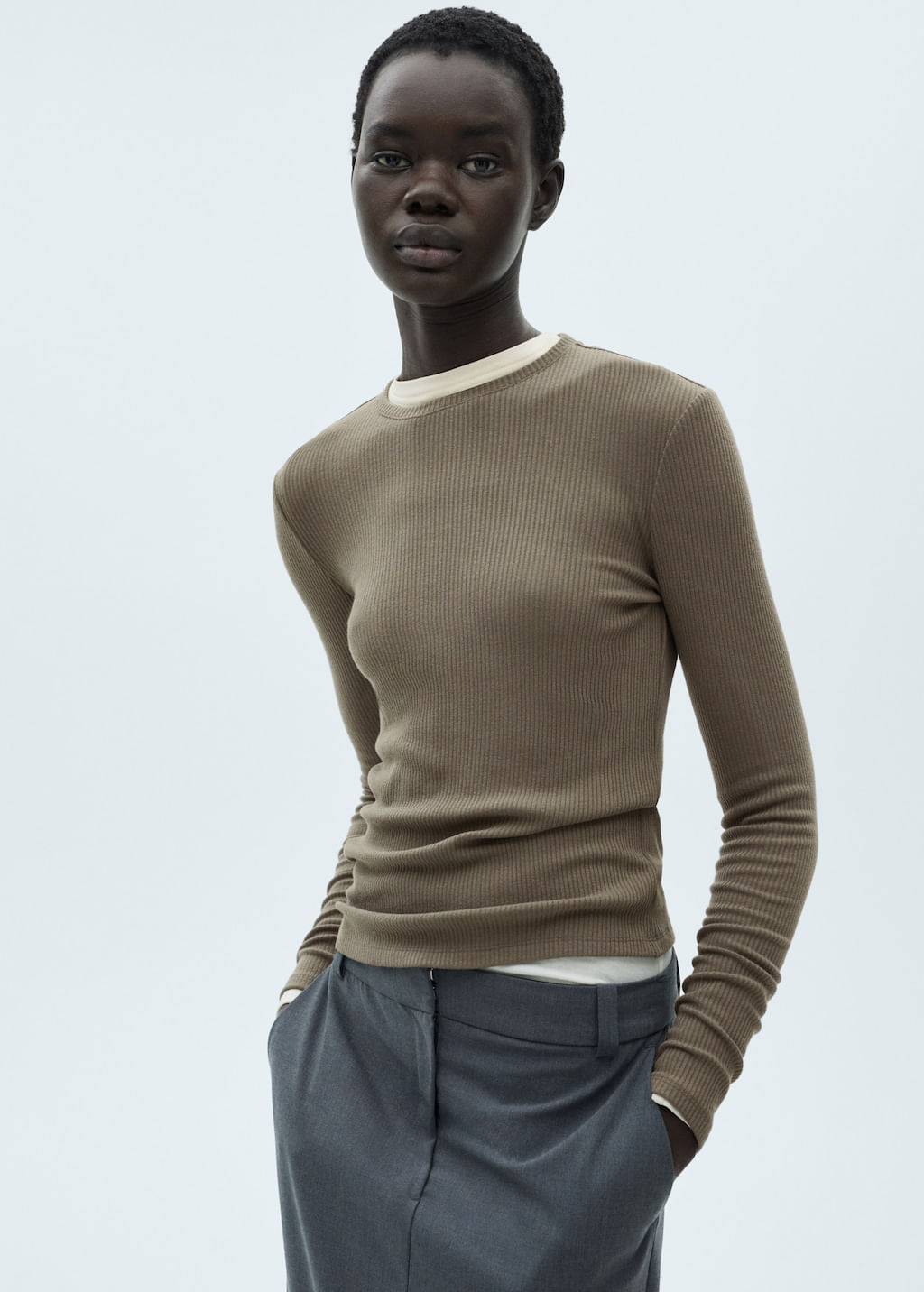 Camiseta-Liloca-khaki