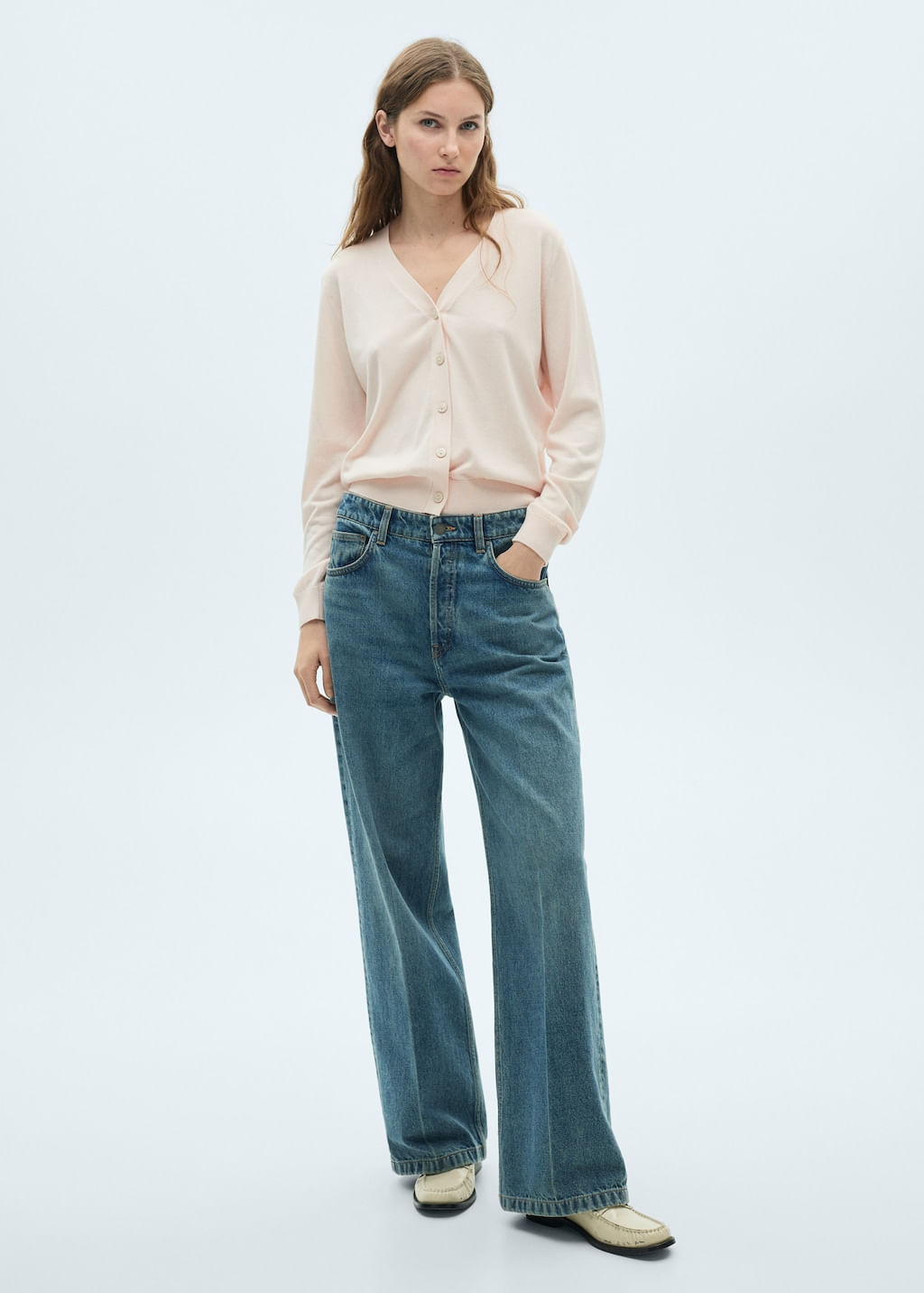 Cardigan-Luka-rosa-palo
