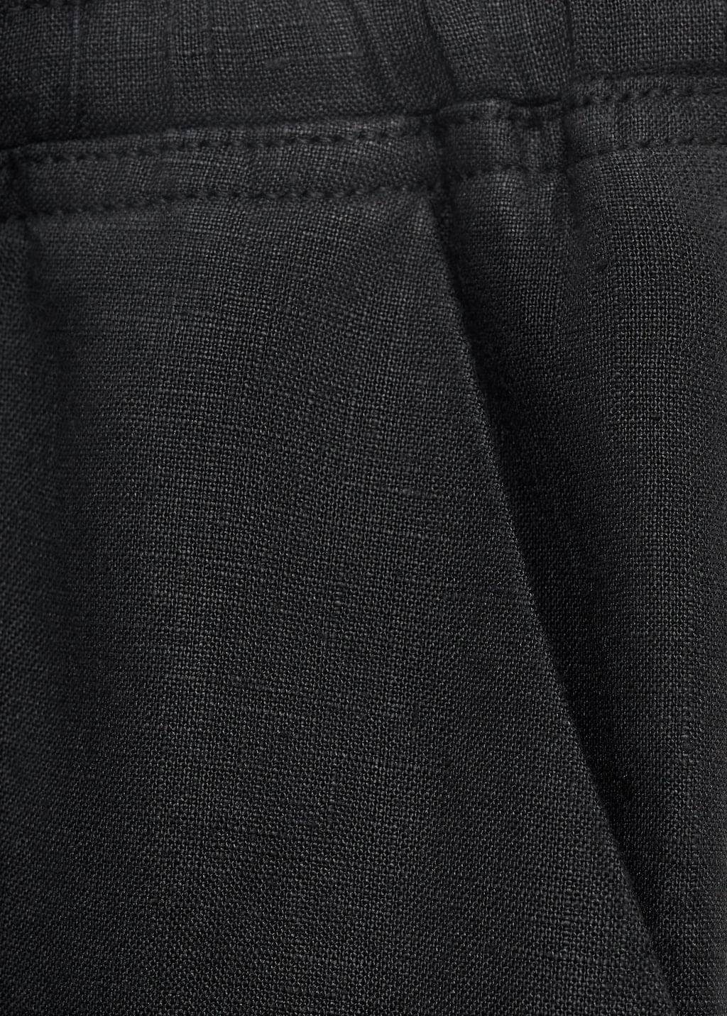 Pantalon-Linen-negro