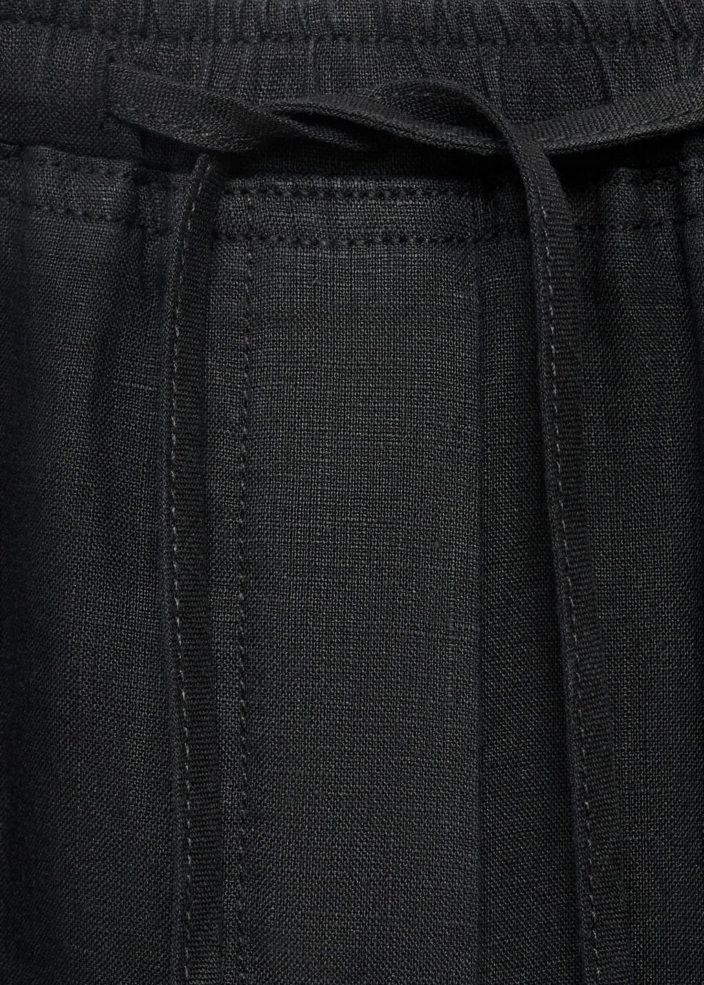 Pantalon-Linen-negro