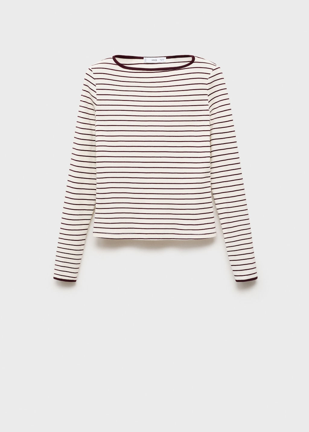 Camiseta-Porta-burdeos