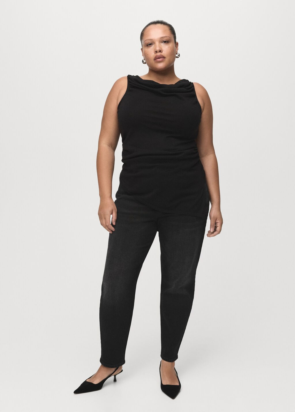 Jeans-Newmom-tejano-negro