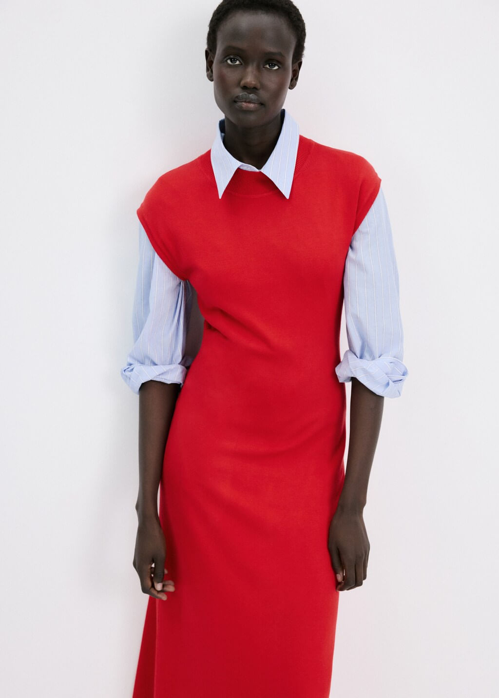 Vestido-Pomodore-rojo