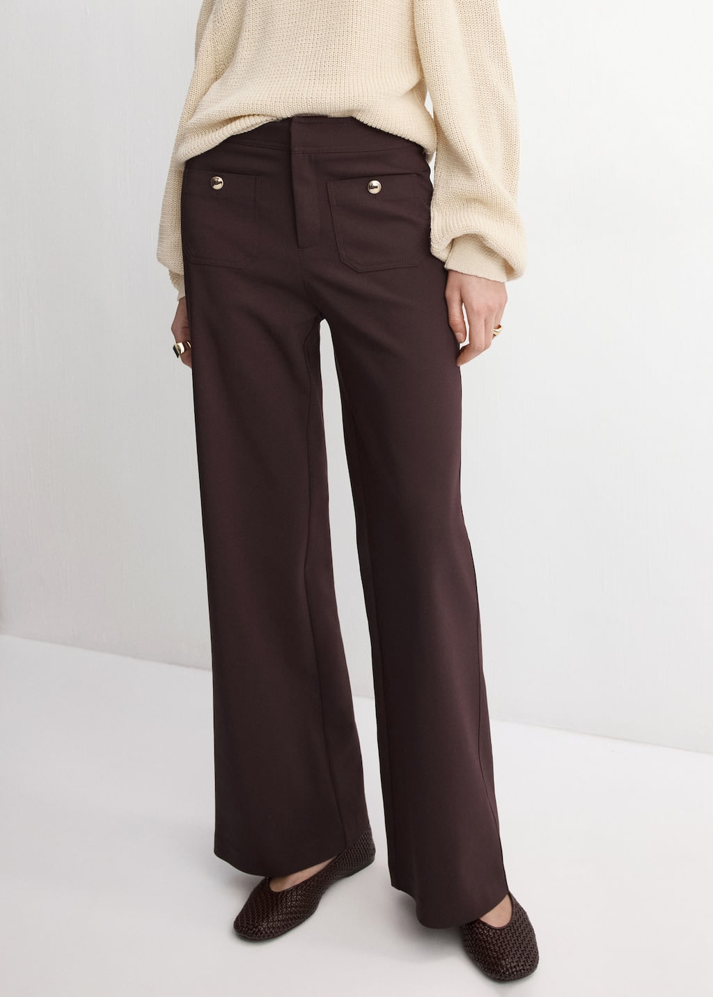 Pantalon-Button-vino