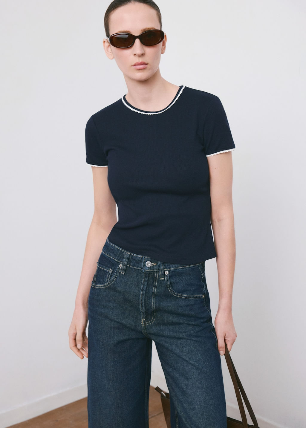 Camiseta-Lirio-navy