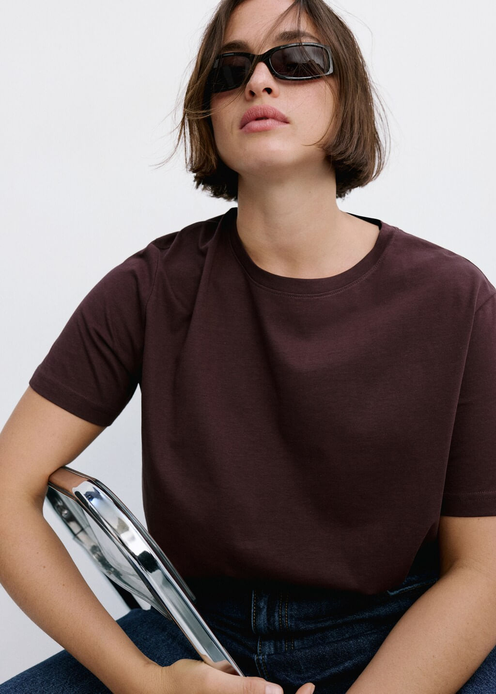 Camiseta-Chals-burdeos
