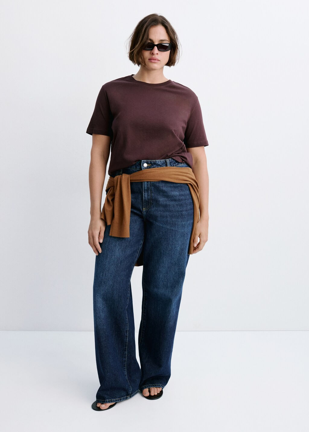 Camiseta-Chals-burdeos