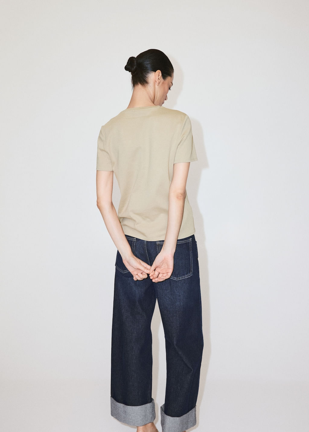 Camiseta-Riti-khaki
