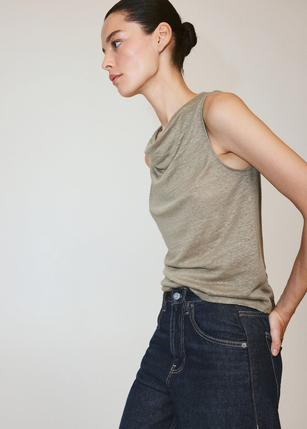 Top-Drap-khaki