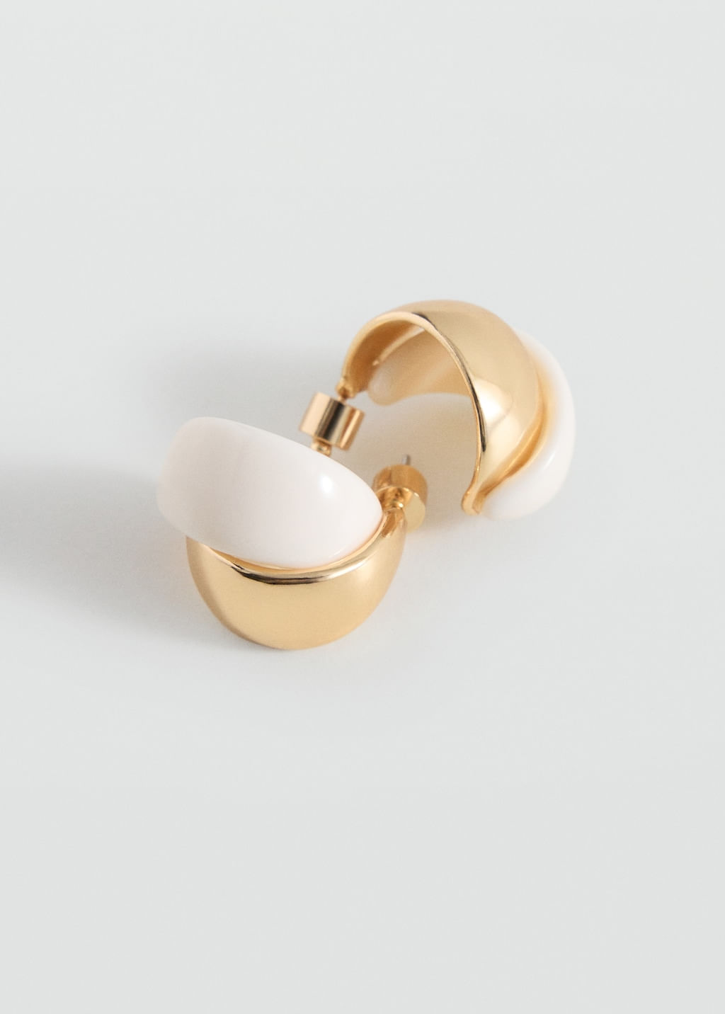 Pendiente-Faith-beige