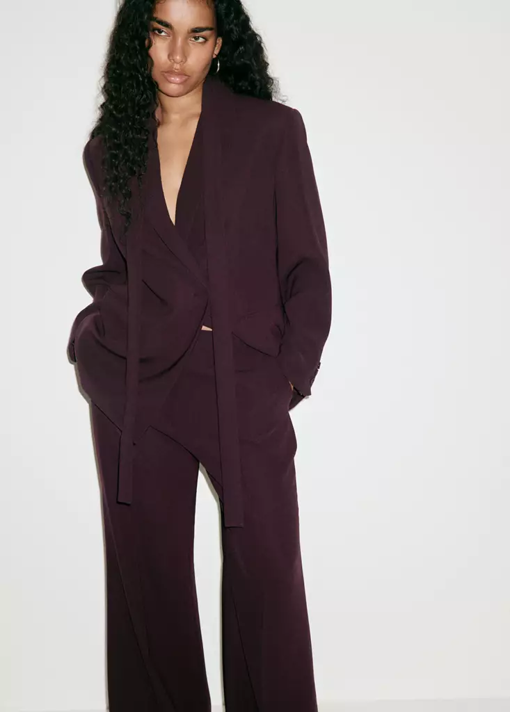 Pantalon-Iguana-granate