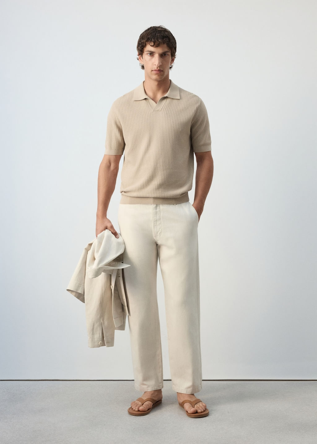 Polo-Fluid-beige