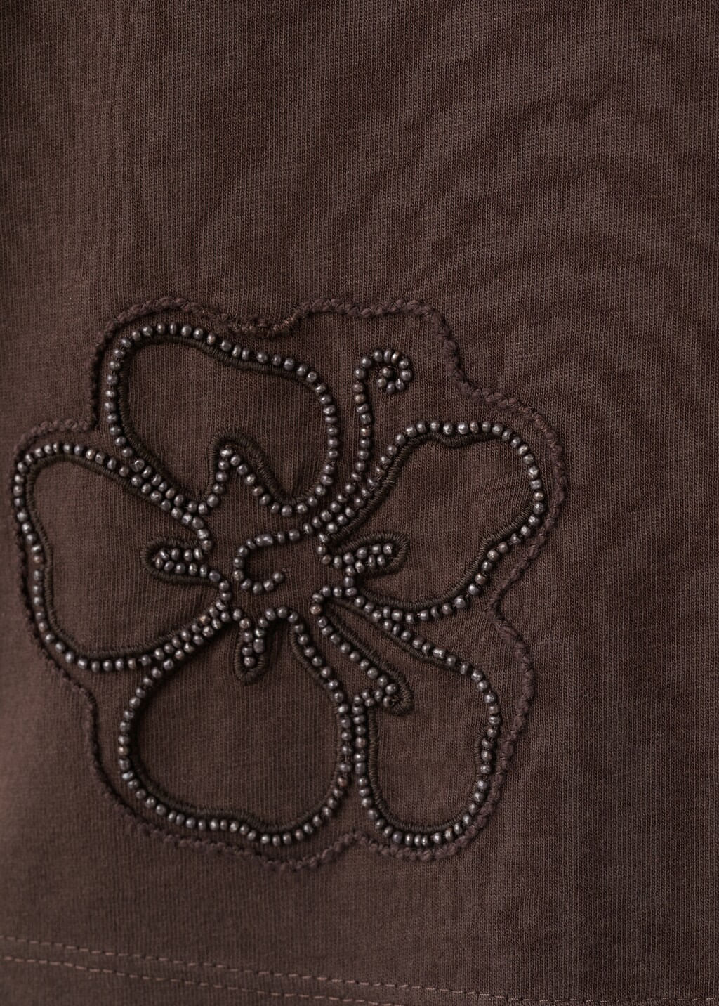 Camiseta-Hibis-marron