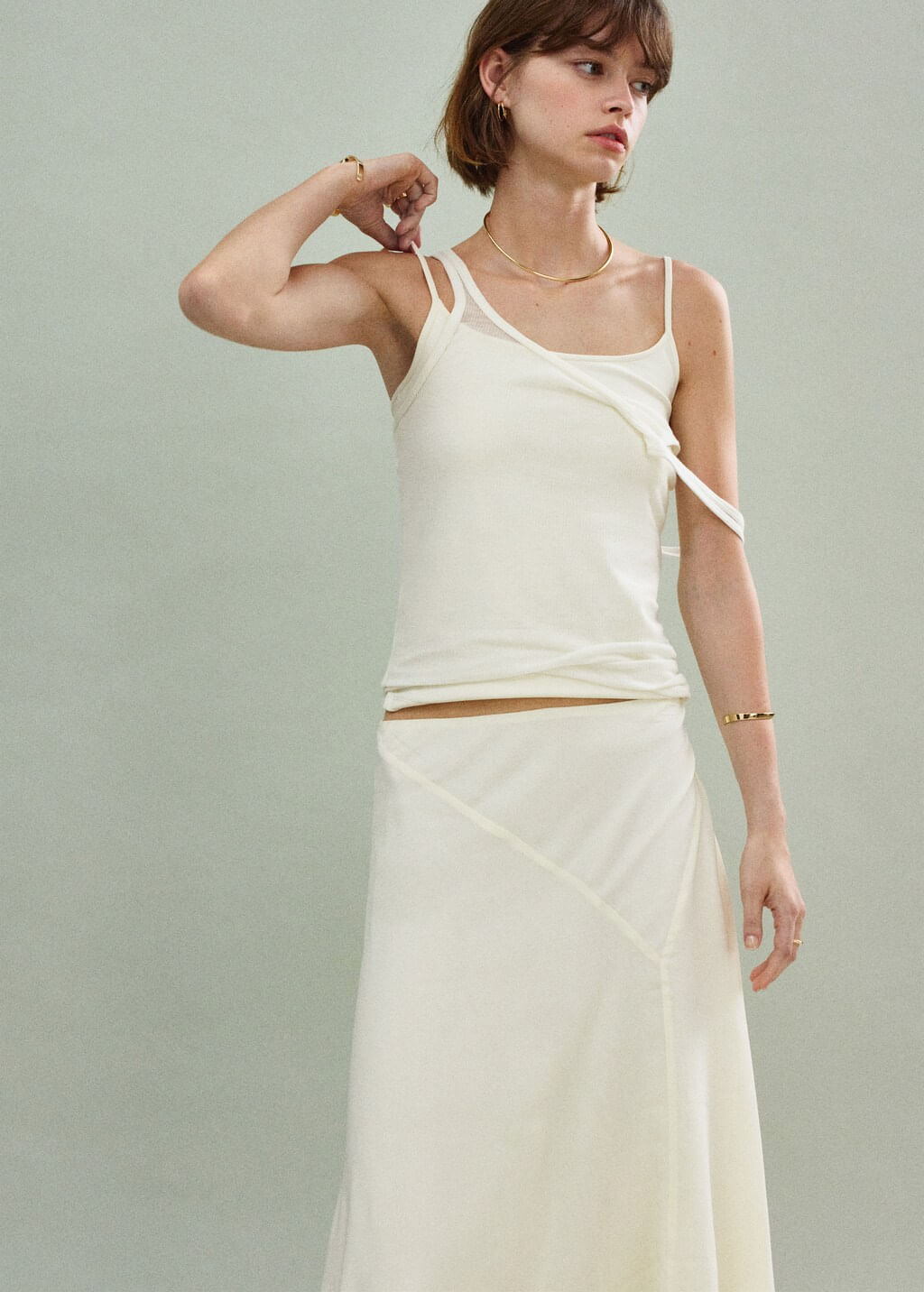 Falda-Maisel-off-white