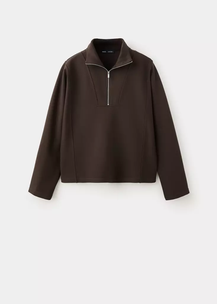 Sudadera-Florida-marron
