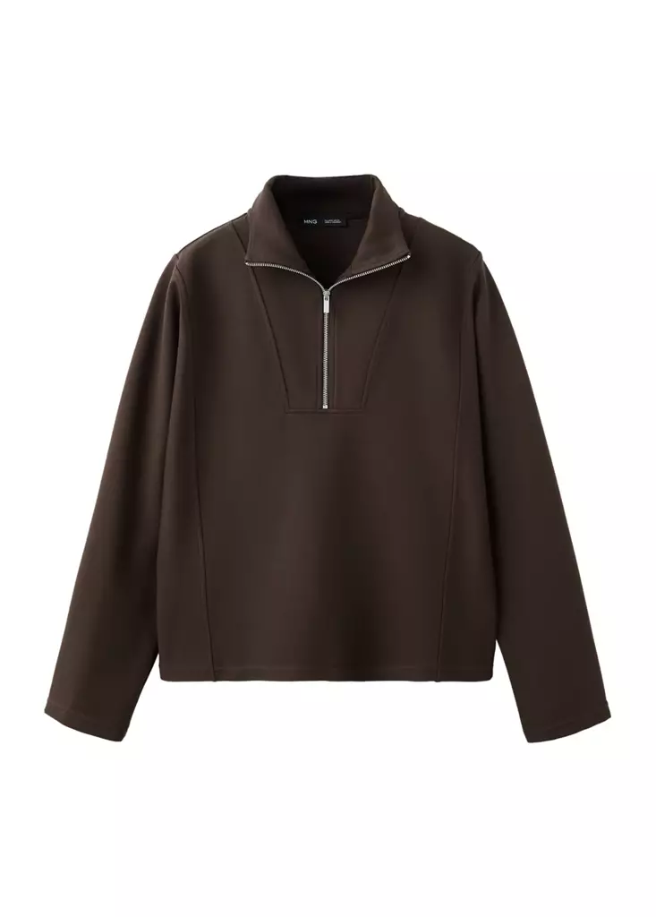 Sudadera-Florida-marron